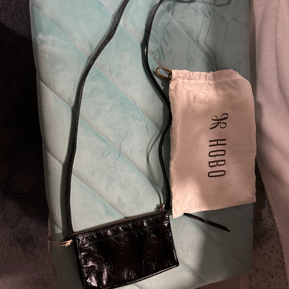 HOBO Jewel Black small shoulder purse NWT Never used